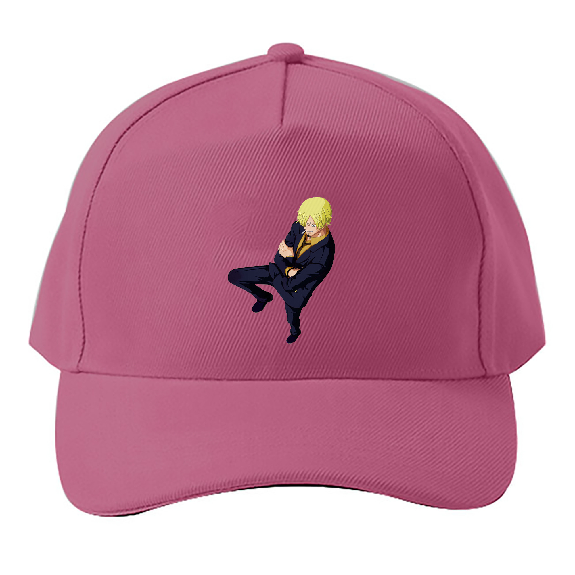 （画像用） ワンピース サンジ ONE PIECE Sanji ベースボールキャップ 綿100％ 男女兼用 帽子 スポーツ